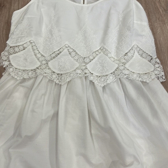 BEAUTIFUL WHITE SUMMER DRESS - Picture 5 of 10